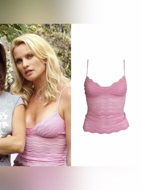 Lace Cropped Camisole As Seen On Edie Britt On Desperate Housewives